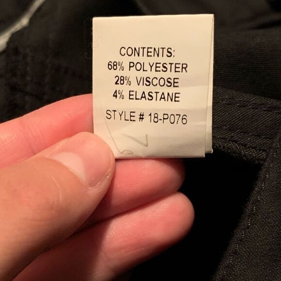 Peace of Cloth black ankle pants. Size 6 - Picture 5 of 7